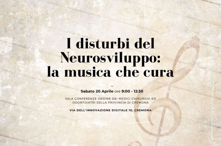 I disturbi del Neurosviluppo e la musica - musicoterapia